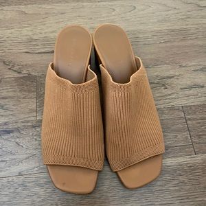 Everlane block heel sandals